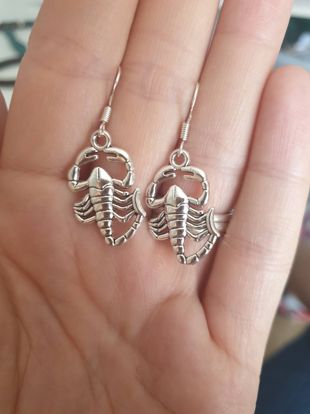 Lobster Scorpion Dangly Charm Earrings In Gift Bag, Zodiac Symbol, Ocean Lover, Quirky Gifts - Premium  from Etsy - Just £4.99! Shop now at Uniquely Holt