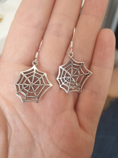 Cobweb Dangly Charm Earrings In Gift Bag, Halloween Fun, Gifts For Her - Premium  from Etsy - Just £4.99! Shop now at Uniquely Holt