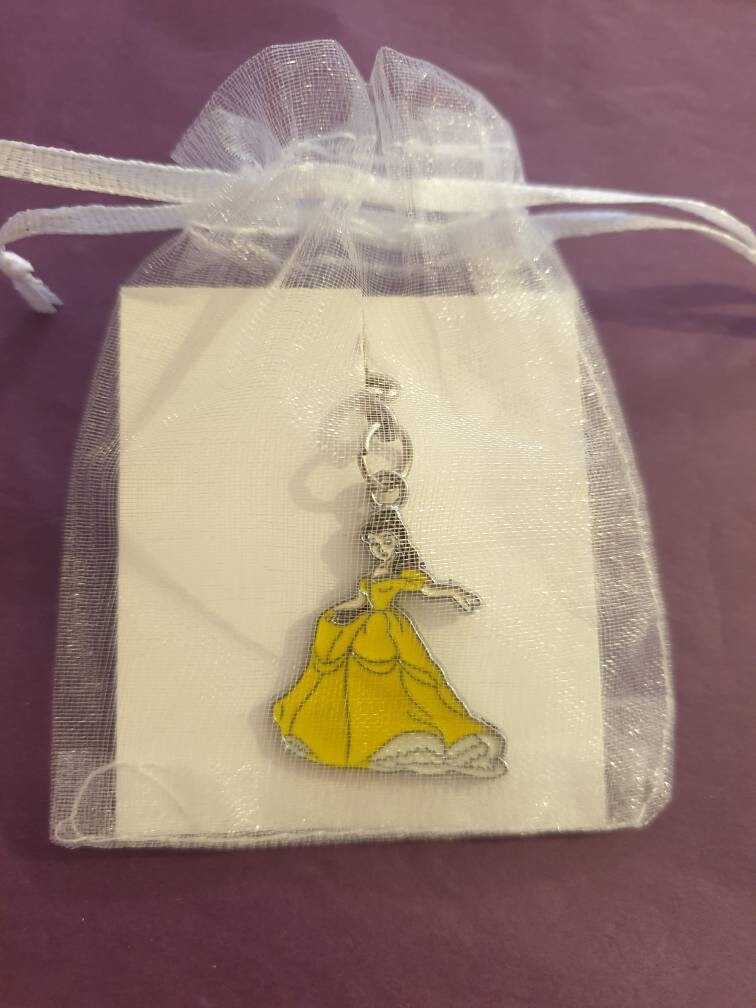 Set of 5 Disney Princess Inspired Keyrings, Stocking Or Party Bag Filler, Enamel Charms, Gifts For Her, Princess Lover, Gift Options - Premium  from Etsy - Just £5.99! Shop now at Uniquely Holt
