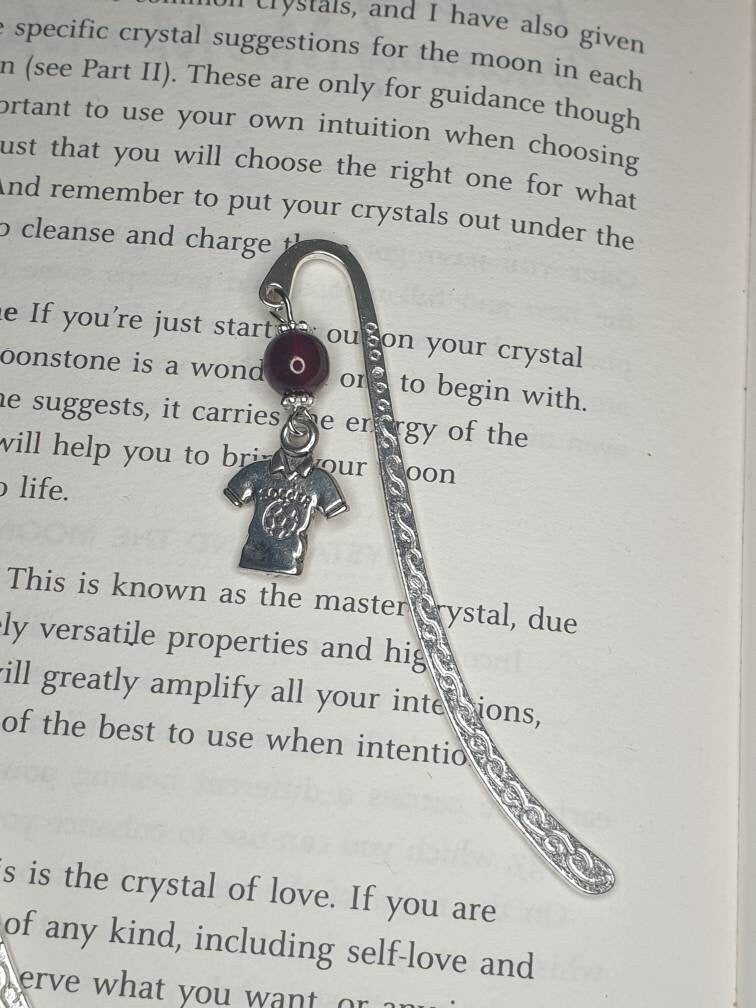 Handmade Antique Silver Football Theme Charm Bookmark In Gift Bag, Reader Gift, Book Lover - Premium  from Etsy - Just £4.99! Shop now at Uniquely Holt