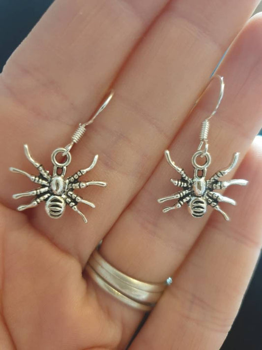 Spider Dangly, Charm Earrings In Gift Bag Perfect For Halloween - Premium  from Etsy - Just £4.99! Shop now at Uniquely Holt