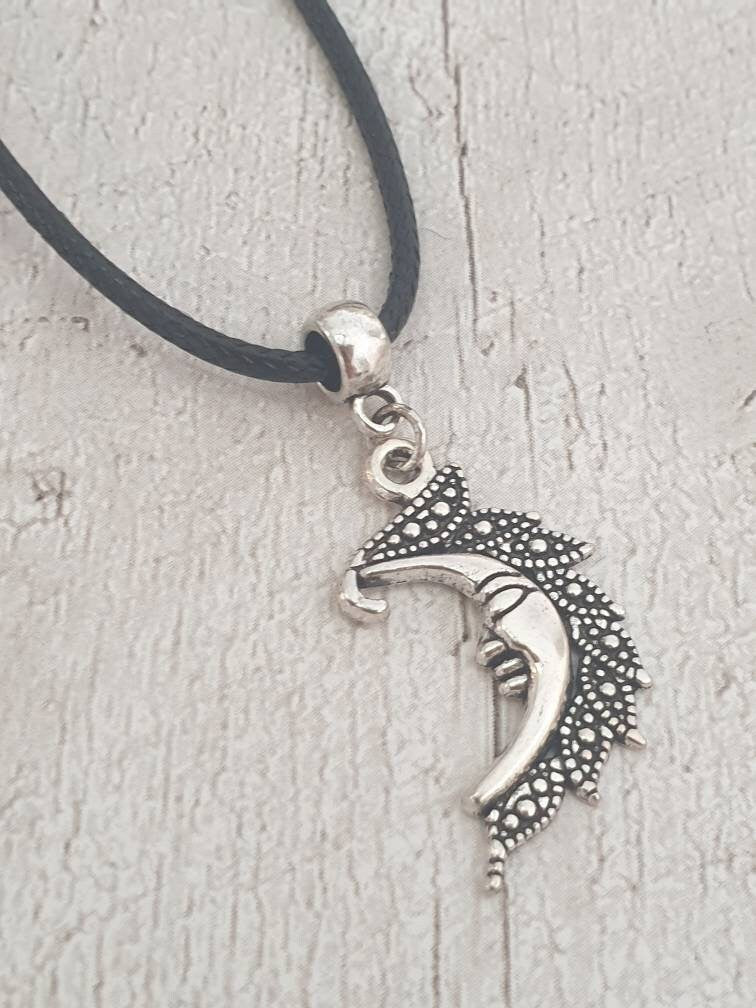 Moon Charm Necklace In Gift Bag - Premium  from Etsy - Just £5.49! Shop now at Uniquely Holt