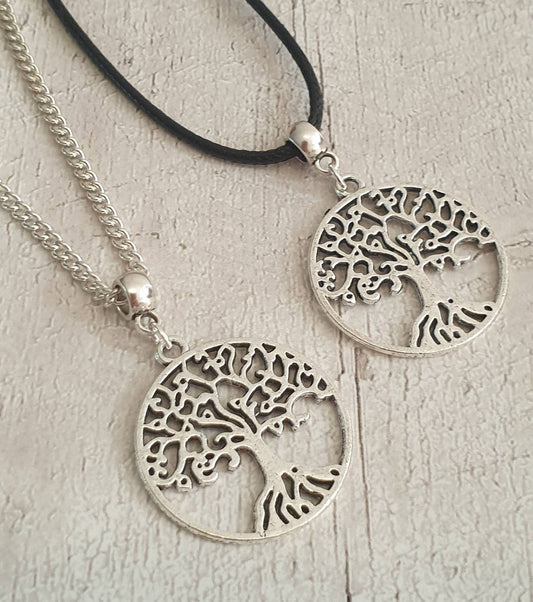 Tree Of Life Charm Jewellery Set, Dangly Earring And Necklace Set In Gift Bag - Premium  from Etsy - Just £8.99! Shop now at Uniquely Holt