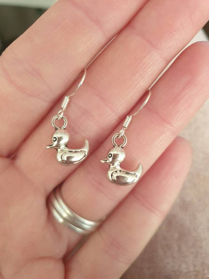 Duck Dangly Charm Earrings In Gift Bag, Duck Lover, Gifts For Her - Premium  from Etsy - Just £4.99! Shop now at Uniquely Holt